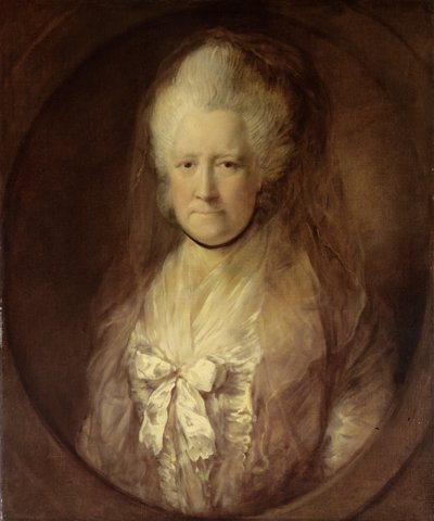 Portret van de eerwaarde Harriott Marsham (1721-96) c.1770s door Thomas Gainsborough